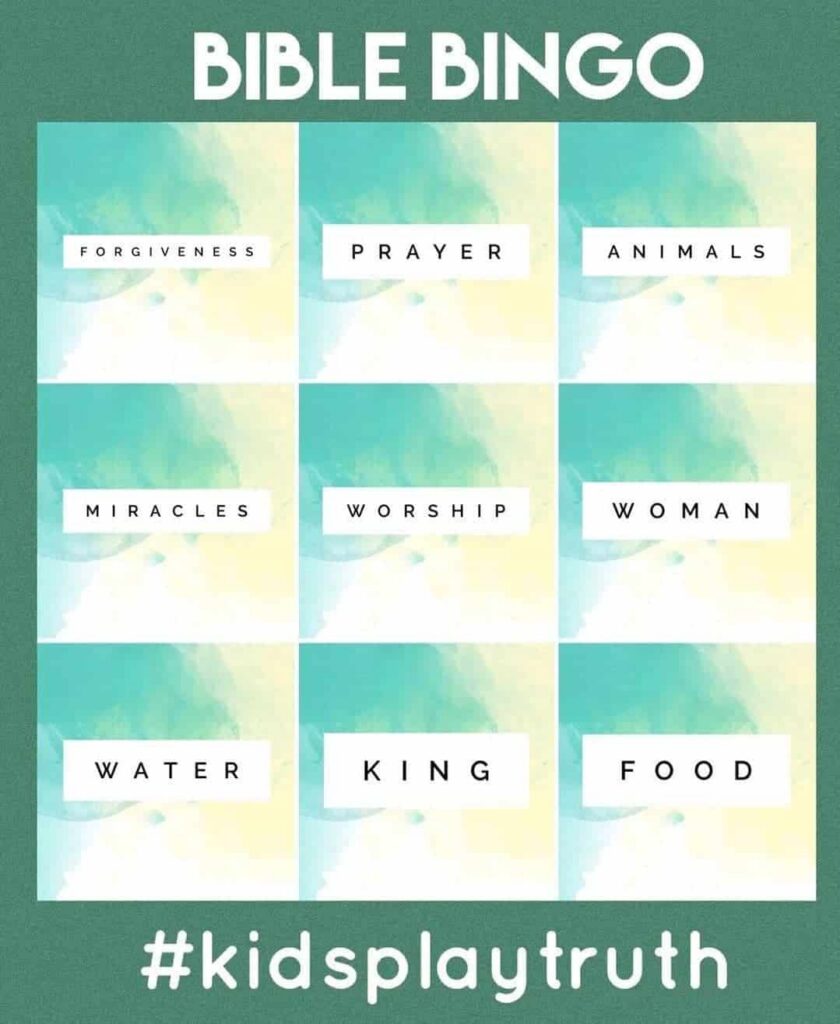 Bible Bingo