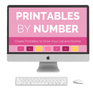 Printables by Number Course