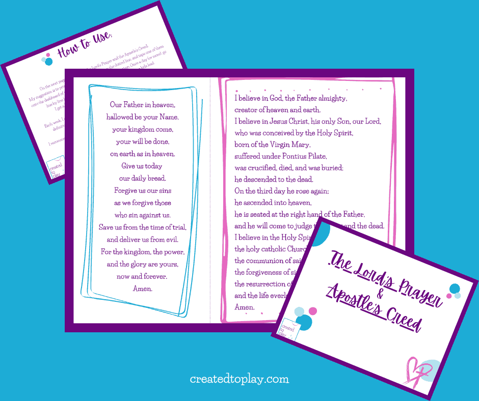 The Lord's Prayer & Apostle's Creed